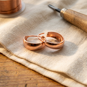 Clara & Co. Dell Copper Earrings