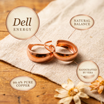 Clara & Co. Dell Copper Earrings
