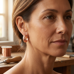 Clara & Co. Dew Copper Earrings